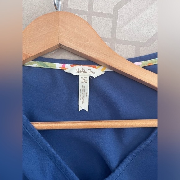 Matilda Jane Swing Time Ruffle Trim Dress Size XL Flawed - Picture 3 of 7